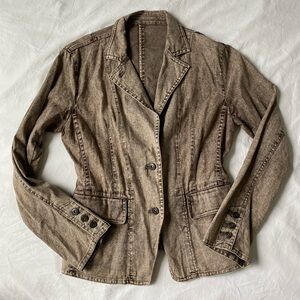 Vintage distressed lightweight jacket